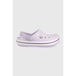 Dječje natikače Crocs boja: ljubičasta