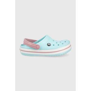 Dječje natikače Crocs boja: tirkizna