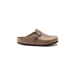 Natikače od nubuk kože Birkenstock Boston boja: smeđa, 960811
