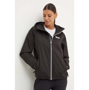 Kišna jakna Helly Hansen Belfast II za žene, boja: crna, 53433-990