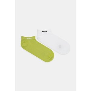 Čarape BOSS 2-pack boja: zelena, 50467730