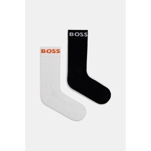 Čarape BOSS 2-pack boja: tamno plava, 50469747