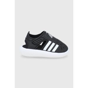 Dječje sandale adidas boja: crna
