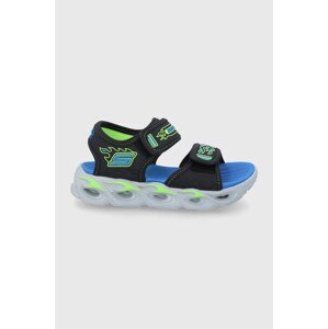 Dječje sandale Skechers boja: crna