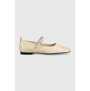 Kožne balerinke Vagabond Shoemakers Delia boja: bež,