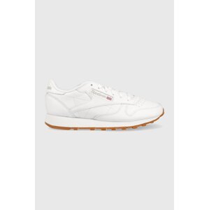 Kožne tenisice Reebok Classic LEATHER boja: bijela, GY0956.100008495