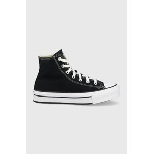Tenisice Converse Chuck Taylor All Star Eva Lift za žene, boja: crna