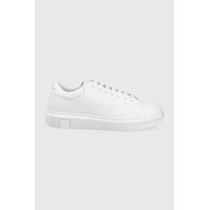 Kožne cipele Armani Exchange boja: bijela, XUX123 XV534 00152