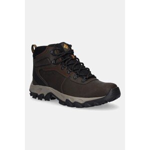 Cipele Columbia Newton Ridge Plus Waterproof za muškarce, boja: smeđa, 1594731