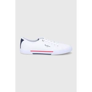 Tenisice Pepe Jeans Brady Men Basic za muškarce, boja: bijela