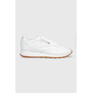 Kožne tenisice Reebok Classic LEATHER boja: bijela, GY0952.100008491-FWH/PGR/RB, GY0952.100008491
