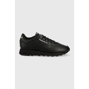 Kožne tenisice Reebok Classic LEATHER boja: crna, GY0955.100008494-CBL/CBL/PR, GY0955.100008494