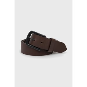 Kožni remen Levi's boja smeđa