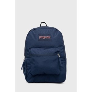 Ruksak Jansport boja: tamno plava, veliki, glatki