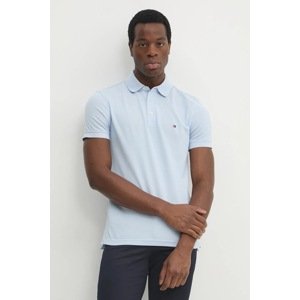 Pamučna polo majica Tommy Hilfiger glatki, MW0MW17771