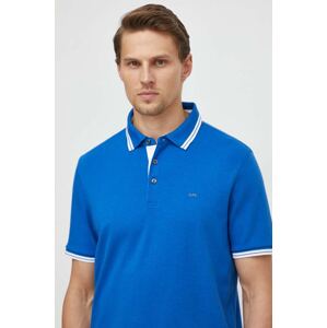 Pamučna polo majica Michael Kors bez uzorka