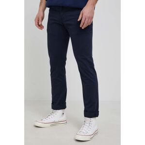 Hlače Levi's 511 za muškarce, boja: tamno plava, ravni kroj