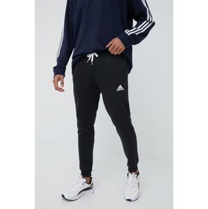 Donji dio trenirke adidas Performance Entrada 22 HB0574 za muškarce, boja: crna, glatki materijal, HB0574