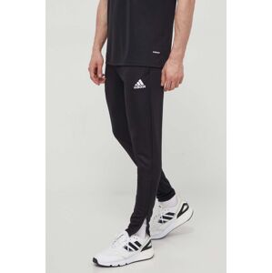 Hlače za trening adidas Performance Entrada 22 HC0332 za muškarce, boja: crna, uski kroj, HC0332