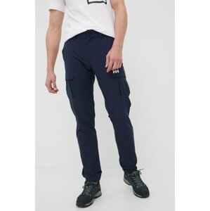 Hlače outdoor Helly Hansen HH QD CARGO boja: tamno plava, 33996