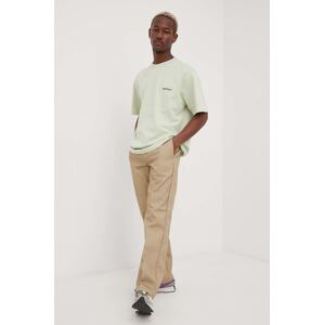 Hlače Dickies za muškarce, boja: bež, ravni kroj, DK0A4XK6KHK-Khaki