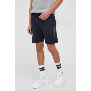 Kratke hlače Tommy Hilfiger za muškarce, boja: tamno plava