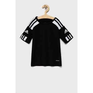 Dječja majica kratkih rukava adidas Performance boja: crna