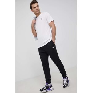 Pamučna majica Reebok IDENTITY boja: bijela, s tiskom, HG4443.100054977