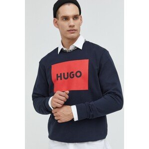 Pamučna dukserica HUGO s tiskom, 50467944