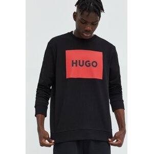 Pamučna dukserica HUGO s tiskom, 50467944