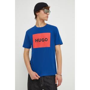 Pamučna majica HUGO s tiskom, 50467952