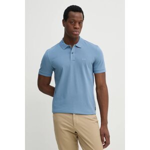Pamučna polo majica BOSS bez uzorka, 50468362