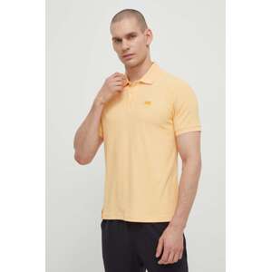 Polo majica Helly Hansen za muškarce, boja: narančasta, s aplikacijom