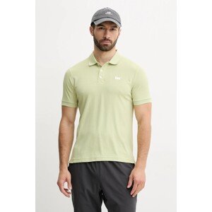 Polo majica Helly Hansen za muškarce, boja: žuta, s aplikacijom