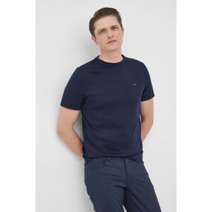 Pamučna majica Michael Kors boja: tamno plava, jednobojni model