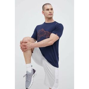 Sportska majica kratkih rukava Viking Lenta Bamboo boja: siva, s tiskom, 500/22/6644
