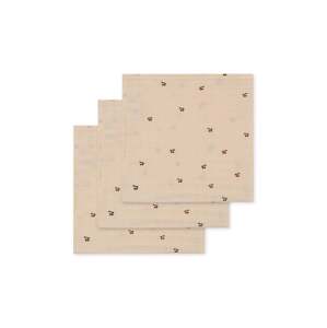 Pelena za bebe Konges Sløjd 3 PACK MUSLIN CLOTH GOTS