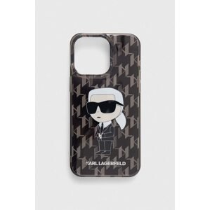 Etui za telefon Karl Lagerfeld iPhone 15 Pro Max 6.7" boja: crna