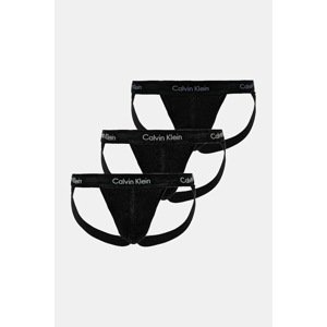 Suspenzor Calvin Klein Underwear 3-pack boja: crna, 000NB3363A