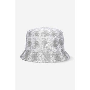 Šešir Kangol Grounge Plaid Bin boja: siva, K3548.GREY-GREY/WHT