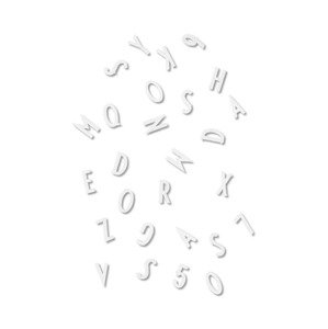 Slova i brojke za ploče Design Letters
