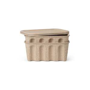 Kutija za pohranu ferm LIVING Paper Pulp Box 2-pack