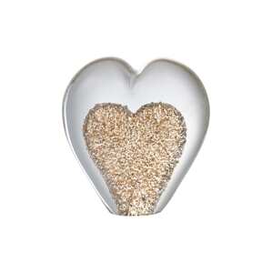 Uteg za papir J-Line Heart