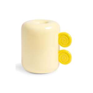 Ukrasna vaza &k amsterdam Snail Yellow