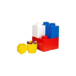 Set posuda za pohranu s poklopcima Lego 4-pack