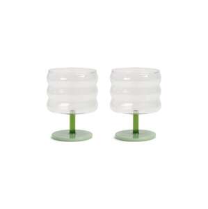 Set čaša &k amsterdam Mingle Green 2-pack