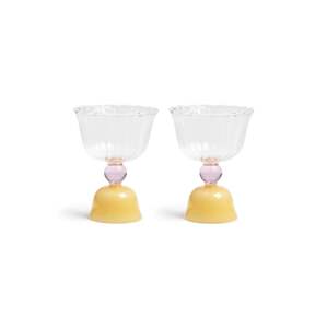 Set čaša &k amsterdam Glass Tulip Caramel 2-pack