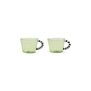 Set čaša &k amsterdam Glass Duet Green 2-pack