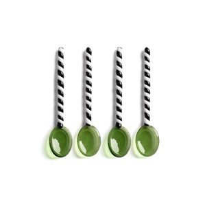 Set žličica &k amsterdam Spoon Duet Green 4-pack