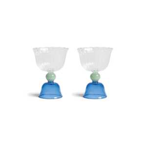 Set čaša &k amsterdam tulip blue 200 ml 2-pack